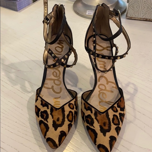 Sam Edelman Shoes - Sam Edelman Leopard Heels